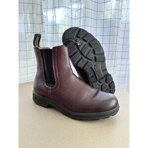 Blundstone Original Leather High Top Chelsea Boot Women’s 7.5 Shiraz $255